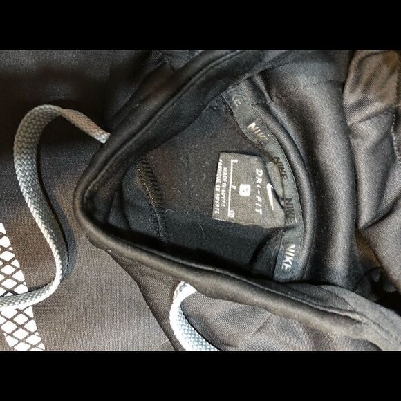 Nike Dri-fit pullover training hoodie Small black - Picture 2 of 9
